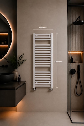 400X1200 Beyaz Havlupan 16 Borulu Banyo Havlupanı