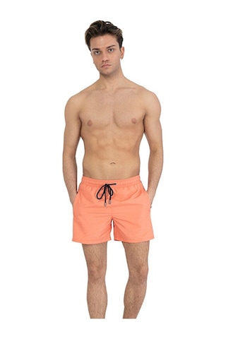 Miami Beach 301 Somon Duz Erkek Sort 301-somon-duz-erkek-sort Erkek Şort Mayo Turuncu 301-somon-duz-erkek-sort Turuncu