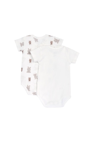 Chicco 2li Kısa Kollu Body Set 09100301000000 000030 Beyaz