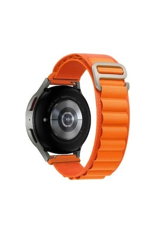 Oppo Watch 46mm 22mm Renkli Hasır Tokalı Kordon + Metal Kordon Dönüştürücü