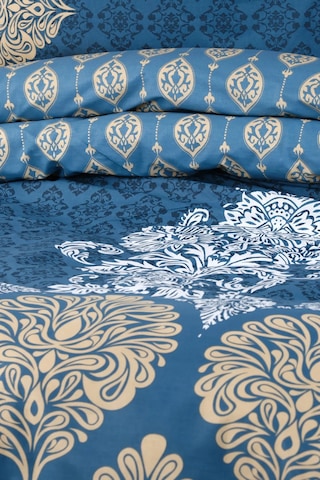 Aytunç Sultan %100 Pamuklu Çift Kişilik Nevresim Takımı 200x2... Lacivert