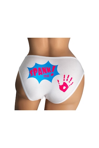 Ebsem Spank Me Baskılı Kadın Külot Iç Çamaşırı