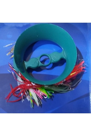 Sırtı Takımı-10 Lu Ortaboy-Ahtopot-70Mm-Misine 100Mt-Kol-70Cm