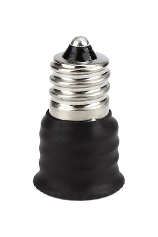 E12'den E14 Soketine Işık Lambası Adaptörü Dönüştürücü Tutucu L-ed Ampul Adaptörü