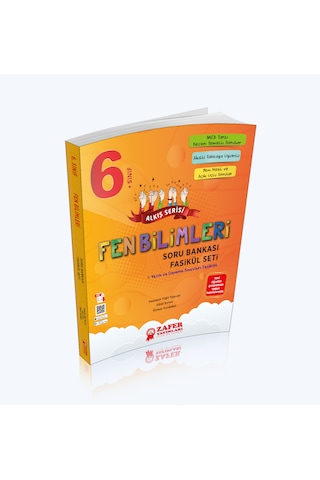 Zafer Yayınları 6. Sınıf Fen Bilimleri Soru Bankası Fasikül Seti