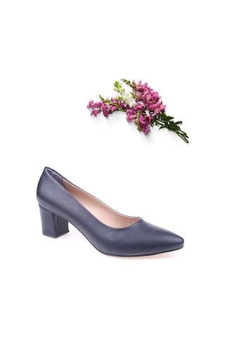 Ceylan Cv100 Kadın Günlük 6 Cm Topuklu Cilt Ayakkabı 001