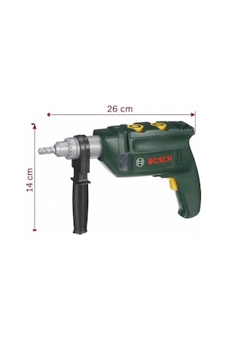 TıfılToys Bosch Lisanslı Orjinal Işıklı Ve Sesli Oyuncak Matkap Işıklı Ve Sesli Gerçekçi Eğlence