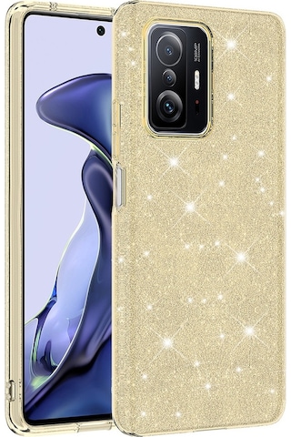 Xiaomi Uyumlu Mi 11t Pro 5g Kılıf Zore Parıltılı Simli Shining Silikon