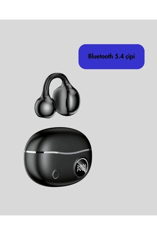 Şık Ergonomik Bluetooth Kulaklık 6 Saat Kullanım Süresi Standart