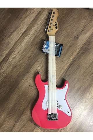 Phx Çocuklar İçin 1/2 Boy Pembe Renk Elektro Gitar-5-10 Yaş