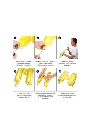 Folyo 1 Rakamı Balon 100 Cm Gold Altın Büyük Boy 40inc Bir Rakam Folyo Balon