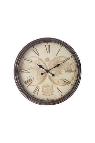 Mudo Home Mondo Duvar Saati 51cm Bej