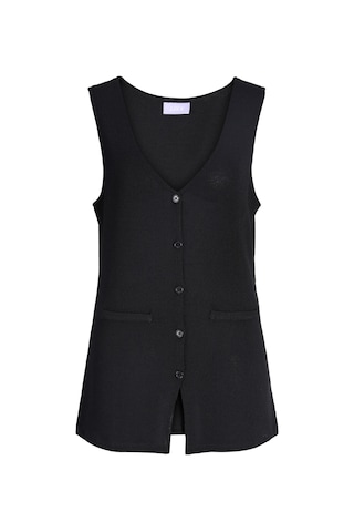 Jack & Jones Kadin V Yaka Kolsuz Yelek - Valerie - 12292241 Siyah