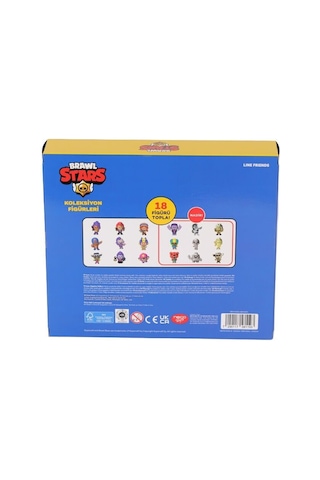 Pmı Brw2070 Brawl Stars 8'li Delüks Figür Set Asorti Çok Renkli