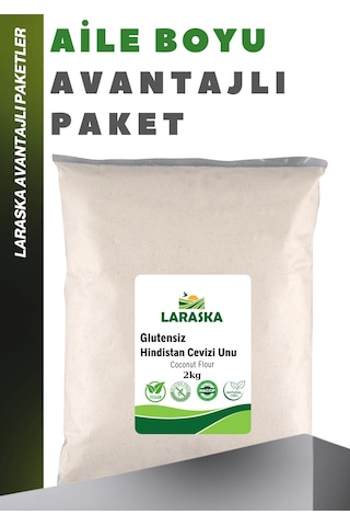Glutensiz Hindistan Cevizi Unu 2kg - Coconut Flour Gluten Free