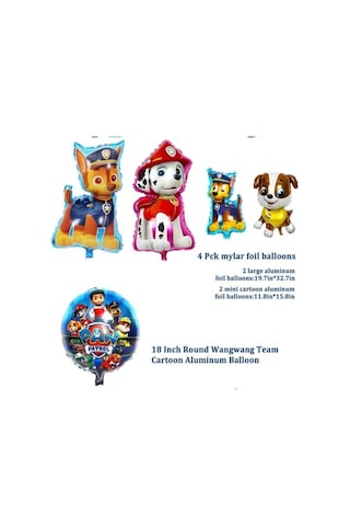 Çocuk Partisi Balonu Arch Paw Patrol - Doğum Günün Kutlu Olsun
