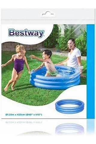 Bestway Renkli Şişme  Çocuk Havuzu 122x25cm Çok Renkli