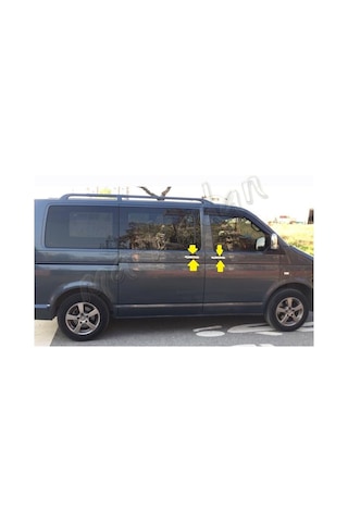 Db Chrome Vw T5 Transporter Kapı Kolu Nikelajı 2003-2014 4 Kapı  P