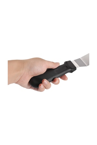 2'li Set Pasta Sıvama Spatulası 36 Cm + Solingen Ölçülü Çelik Spatula Hamur Kazıyıcı Çelik Metalik Diğer