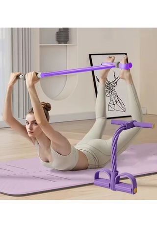 Mor Body Trimmer Pedal Puller Vücut Şekillendirici Kondisyo...