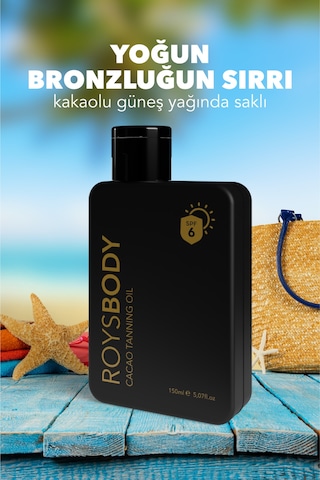 Roys Beauty Tanning Body Oil SPF6 150 ML