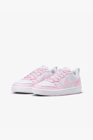 Nike Court Borough Low Recraft Gs Dv5456-105 Beyaz-pembe Kadın Spor Ayakkabı Pembe