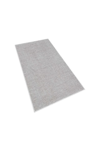 Divan Şönil Pamuklu Tek Renk Desensiz Kilim Halı Hr-5841 Açık Gri