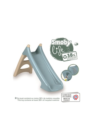 Smoby Life Xs Kaydırak - Su Bağlantılı, Mavi 820630 Renkli