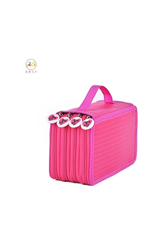 Yunboo Mor Ofis Kalem Kutusu - Oxford Kumaşı, 72 Delikli, Çok Katlı, Taşınabilir, Kaliteli Ve Pratik Tasarım