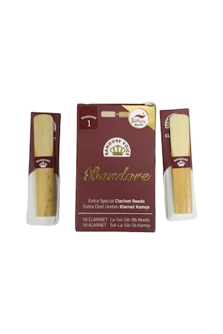 Bandore Klarnet Kamış No:1 Paket