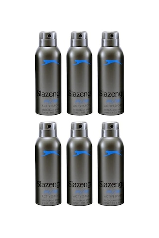 Slazenger Active Sport Mavi Erkek Sprey Deodorant 6 x 150 ML Slazenger Active Sport Mavi Erkek Sprey Deodorant 6 x 150 ML