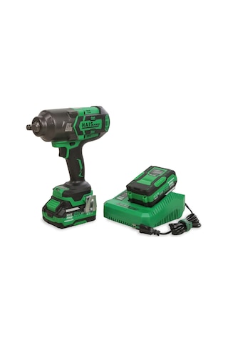 Haispro RB-818 Akülü Somun Sıkma + Haispro 2x4.0AH Akü Set