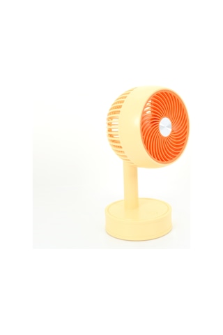 Winex Mini Taşınabilir Portatif Fan 3 Kademeli Vantilatör Sarı