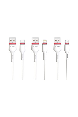 Özel Seri Yedek Kablo Günlük Eşya Pratik Araç Nb-p171 Usb-a To 1000mm Mikro Usb Şarj Data Kablosu
