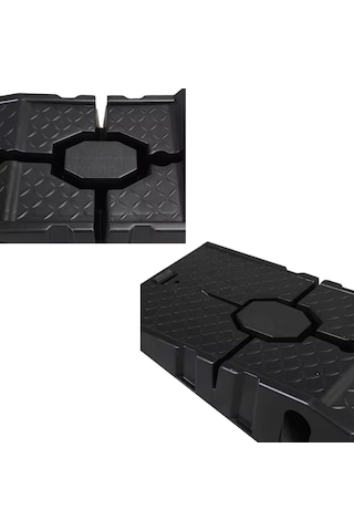 2.5 Ton Taşıma Kapasiteli Plastik Araç Taşıma Rampası