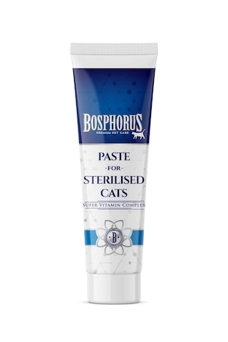 Bosphorus Kısırlaştırılmış Kediler İçin Hairball Malt Macun 100 G Bosphorus Kısırlaştırılmış Kediler İçin Hairball Malt Macun 100 G