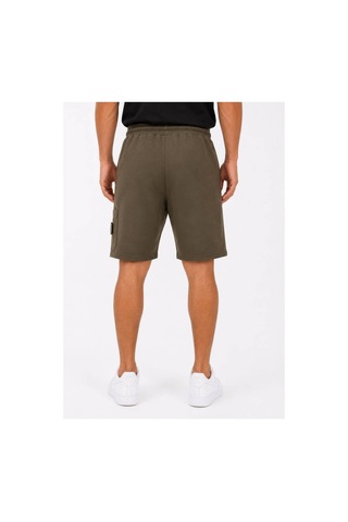 Hzr Wear Erkek Pamuklu Cepli Regular Fit Beli Bağcıklı Komando Cepli Şort Haki