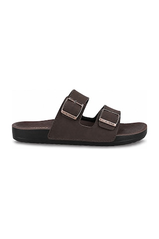 Ceyo Bahama-10 Günlük Ortopedik Rahat Unisex Terlik Kahverengi
