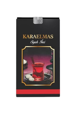 1 Koli Karaelmas Siyah İnci Gold Çay 1 Kg 10 Adet