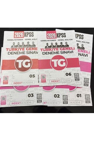 Türkiye Geneli Deneme Sınavları İndeks Yayıncılık
