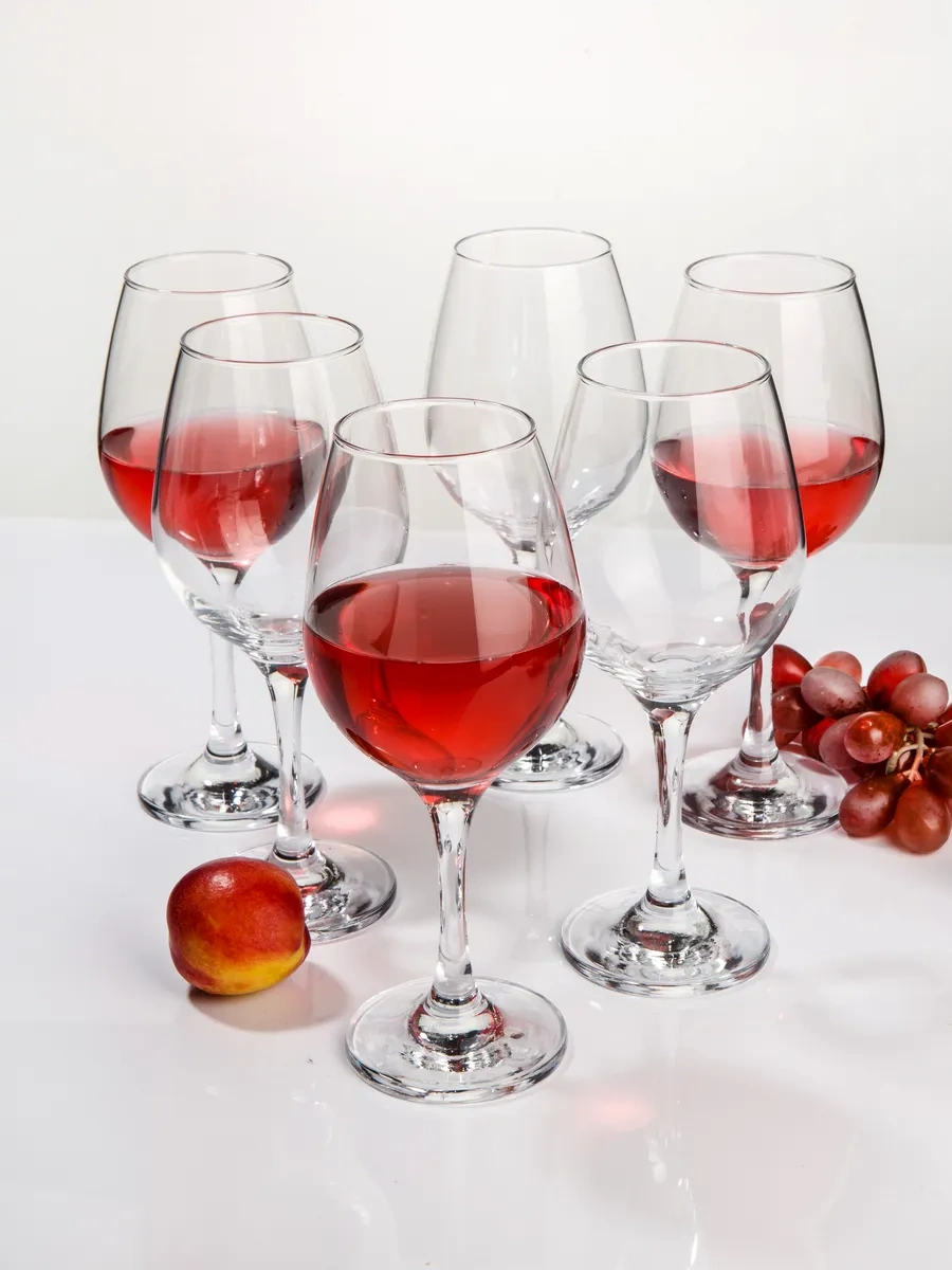 Pasabahce 6'lı 460 Ml Şarap Kadehi 258856797 Beyaz