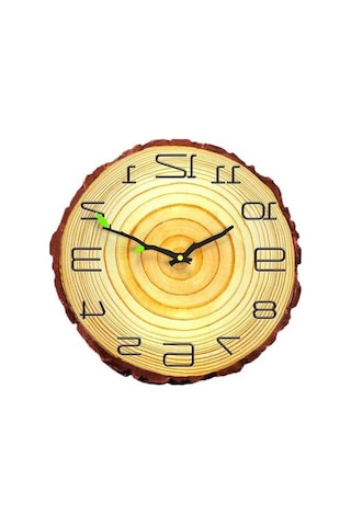 Pazly Suntek Sessiz Sayı Saati Pille Kuvars Inç Geçmeyen Duvar B 12-sayı-b 12 Ll Çok Renkli