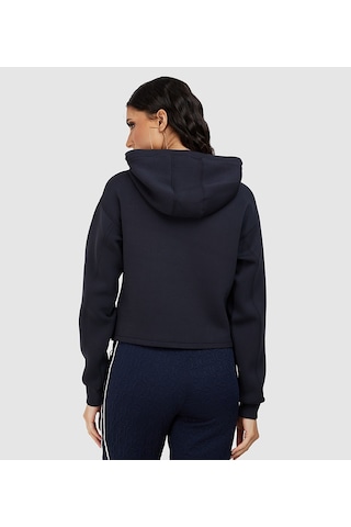 Guess New Alisa Kadın Aktif Scuba Kadın Sweatshirt V2yq08k7uw2 Lacivert