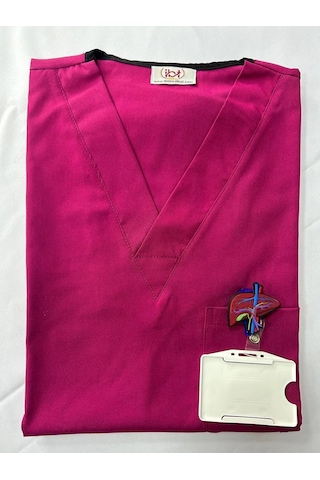 Doktor Hemşire Scrubs Üniforma Ligralı Fujya