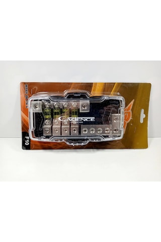 Cadence Amfi Sigortalı Blok Dağıtıcı 4 Lü Hem Artı Hem Şase Kablo Dağıtıcı Blok