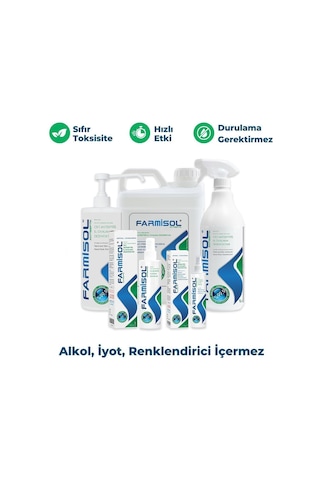 Farmisol Kişisel Kullanım Antiseptiği 5'li Set