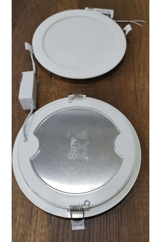Msv Teknoloji 2 Li Kutu 9 Watt Slim Sıva Altı Yuvarlak Driverlı Led Panel Spot Yüksek Lümen 6500k Beyaz Işık Diğer