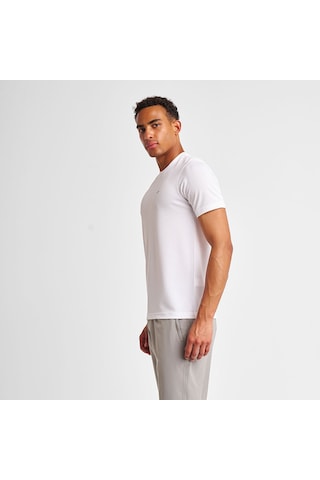 Lescon 25s-1298-25n Erkek Kısa Kol Tişört Beyaz
