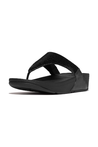 Roncato 090 All Black Terlik Kadın Diğer Jf3-090 /675 /b50 Fitflop Lulu Sequin Toe-post Siyah