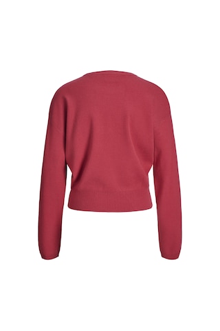 Jack & Jones Kadin Bisiklet Yaka Kazak - Darsha - 12281215 Barberry